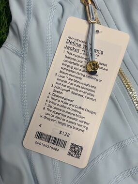 Lululemon Define Jacket - Light Blue